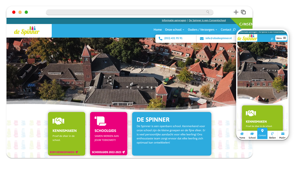 corporate wordpress website voor woningadviseur